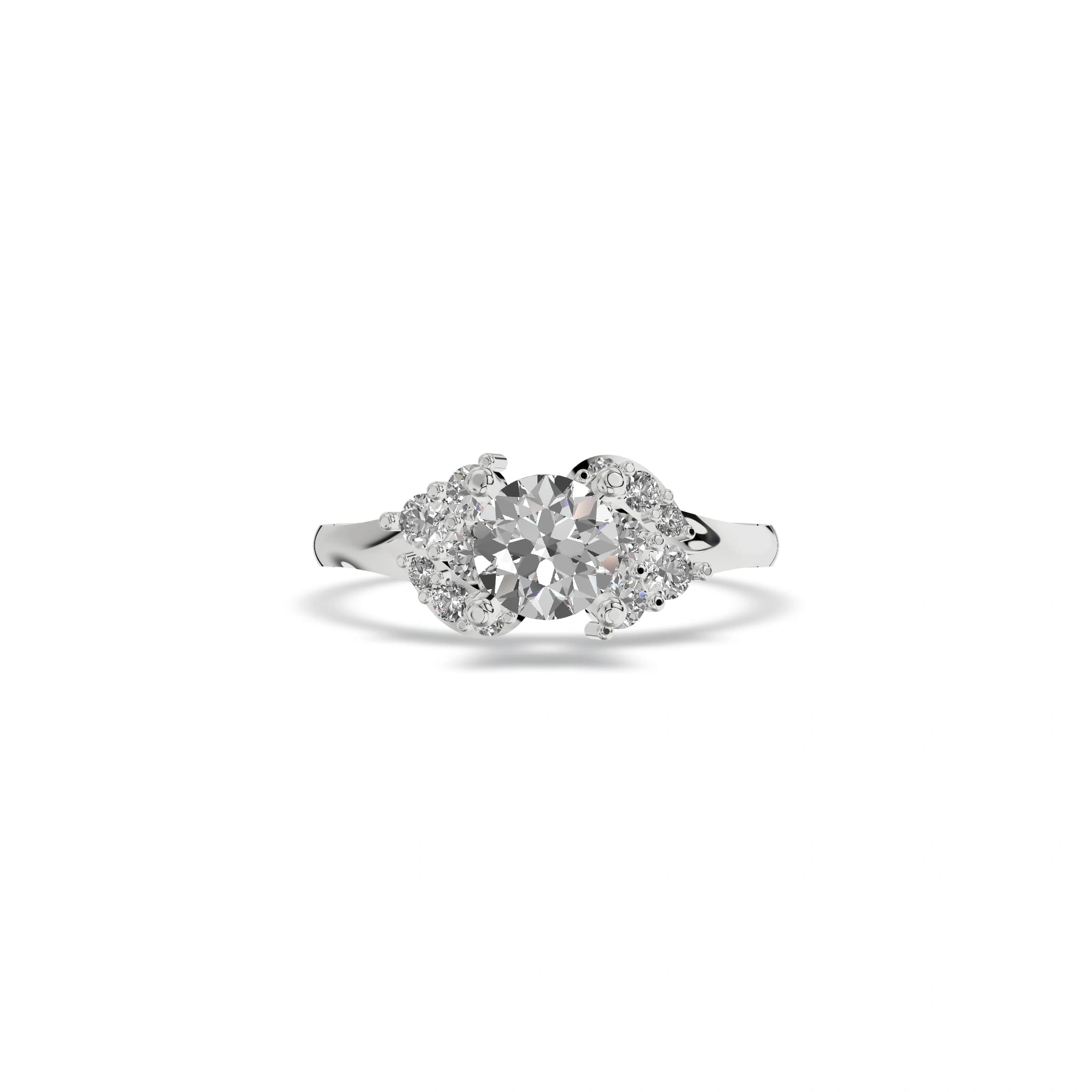 Round Solitaire Ring — Design 152
