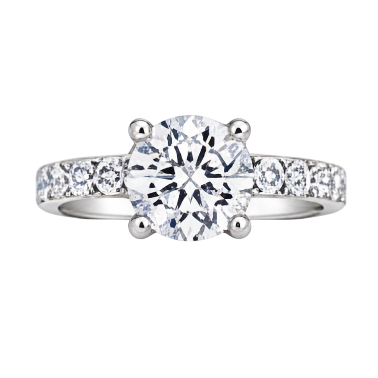 Classic Pavé Solitaire